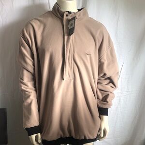 Reversible vintage 1990s Nike Golf quarter-zip fleece pullover sweatshirt